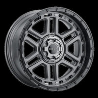 Thumbnail for Weld Off-Road Crux 20x10in / 6x135 BP / ET -18 / 106.1mm Bore - Satin Gunmetal / Satin Black Wheel