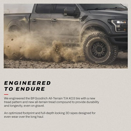 BFGoodrich All Terrain TA KO3 33X12.50R18/E 118S (AVAILABLE MAY 2026)