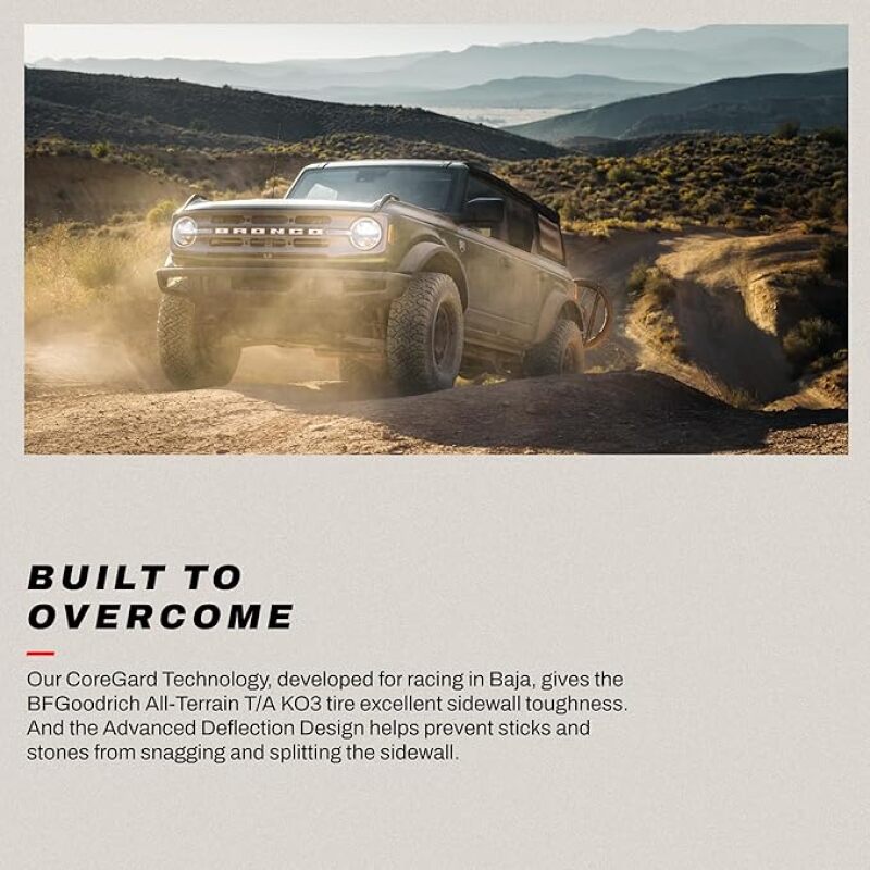 BFGoodrich All Terrain TA KO3 33X12.50R18/E 118S (AVAILABLE MAY 2026)