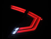 Thumbnail for AlphaRex 16-21 Honda Civic Hatchback / Type-R FK8 Nova-Series LED Tail Lights (Pair) - Clear