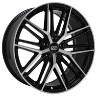 Thumbnail for Enkei Phantom 19x8 5x114.3 45mm 72.6mm Bore Black Machined Wheel