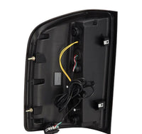 Thumbnail for AlphaRex 07-14 Chevrolet Silverado 1500/2500HD/3500HD Luxx-Series LED Tail Lights Black/Red