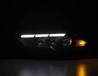 Thumbnail for AlphaRex 18-20 Ford Mustang NOVA LED Proj Headlights Black w/Activ Light/Seq Signal/Switch DRL