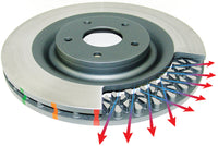 Thumbnail for DBA 500 Series Slotted Replacement Rotor ONLY (w/ Replacement NAS Lock Nuts)