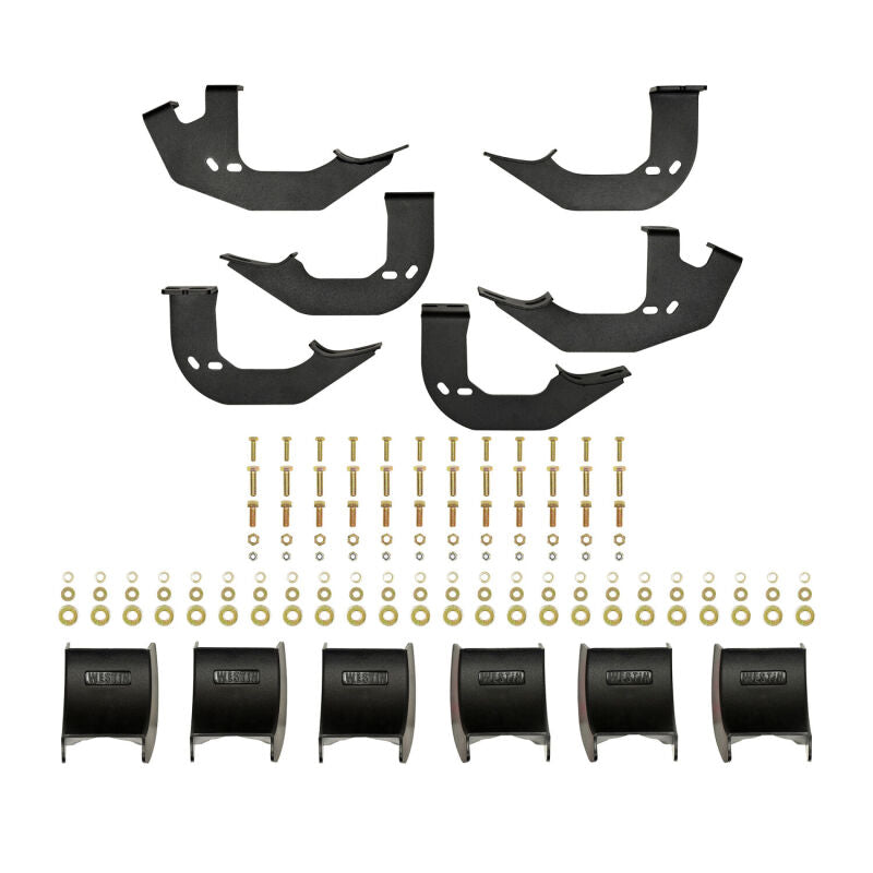 Westin 05-23 Toyota Tacoma Double Cab AT6 Running Boards - Black