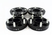 Thumbnail for ISC Suspension 5x114 Hub Centric Wheel Spacers 25mm 56.1HB Black (Pair)