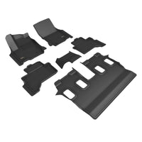 Thumbnail for 3D MAXpider 24-25 Lexus GX 6-Seat Kagu Cargo Liner - Black