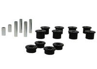 Thumbnail for Whiteline 1980-1997 Ford F-250 Spring - Eye Front/Rear And Shackle Bushing