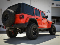 Thumbnail for aFe 20-21 Jeep Wrangler Large Bore-HD 3in 304 Stainless Steel DPF-Back Exhaust System - Black Tip
