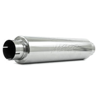 Thumbnail for MBRP Universal Quiet Tone Muffler 4in Inlet/Outlet 24in Body 6in Dia 30in Overall T304