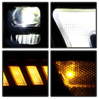 Thumbnail for Spyder 19-22 Dodge Ram 2500/3500 (Halogen Model Only) Proj. Headlights (PRO-YD-DR19HDHALAP-SEQ-BK)