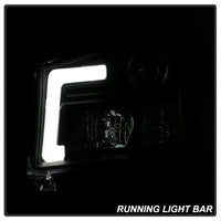 Thumbnail for Spyder 04-15 Nissan Titan / 04-07 Nissan Armada V2 Projector Headlights - Black PRO-YD-NTI04-DRL-BK