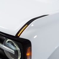 Thumbnail for Putco 22-24 Ford Bronco Luminix DRL LED Light Hood Limb Riser (Factory Hood Side Hinge Replacments)