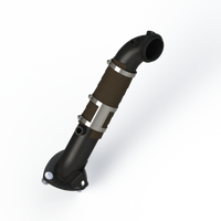Thumbnail for MBRP 15-16 Chevy/GMC 6.6L Duramax 3in Down Pipe (For 3 Bolt Flange Style Connection)