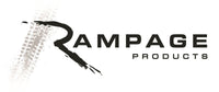 Thumbnail for Rampage 1999-2019 Jeep Rock Rail Short Step Universal 4 Piece Set - Black