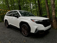 Thumbnail for Rally Armor 2025 Subaru Forester Black UR Mud Flap w/Red Logo