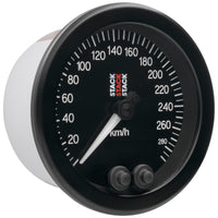 Thumbnail for Autometer Stack Instruments 88mm 0-290 KM/H GPS Speedometer - Black