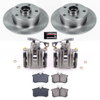 Thumbnail for Power Stop 97-01 Audi A4 Rear Autospecialty Brake Kit w/Calipers