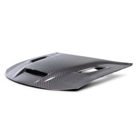 Thumbnail for Anderson Composites 22-23 Dodge Charger Hellcat Jail Break Carbon Fiber Hood - Type JB