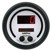 Thumbnail for Autometer 85.7mm White Switchable 260 MPH / 260 KM/H Speedometer Phantom Elite Digital Gauge