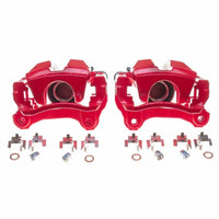 Thumbnail for Power Stop 13-18 Lexus GS350 Rear Red Calipers w/Brackets - Pair