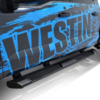 Thumbnail for Westin 15-25 Ford F-150 SuperCrew / 17-25 F-250/350 CC AT6 Running Boards - Black