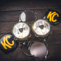 Thumbnail for KC HiLiTES Gravity Titan LED 6in. - Pair Pack (Wide-40 Beam)