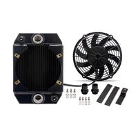 Thumbnail for Mishimoto Universal Drag Race Performance Aluminum Radiator - Black