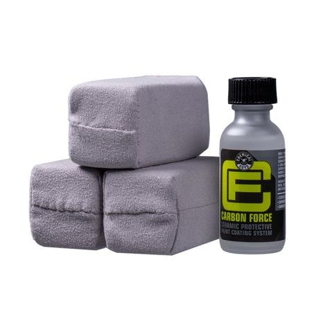 Chemical Guys Carbon Force Ceramic Protective Paint Coating System - 1oz + 3 MircoSuede Applicators