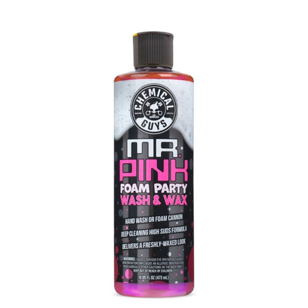 Chemical Guys Mr. Pink Foam Party Vehicle Wash Soap- 16oz