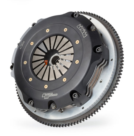 Clutch Masters 01-07 Mitsubishi Lancer Evo 850 Street Twin Disc Clutch Kit w/Aluminum Flywheel