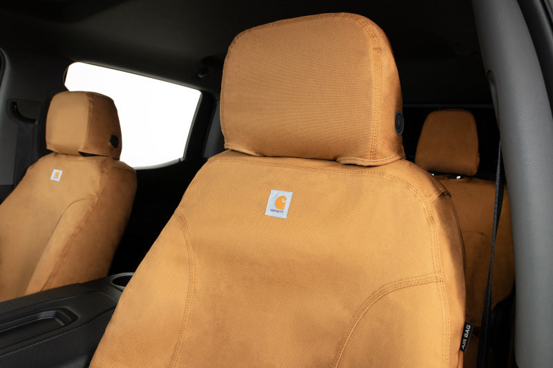 Covercraft 07-10 Jeep Wrangler Carhartt SeatSaver Custom Second Row Seat Covers - Brown