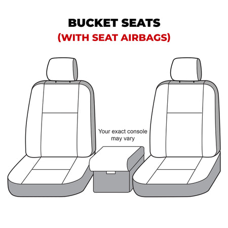 Covercraft 11-16 Dodge Ram Carhartt SeatSaver Custom Front Row Seat Covers - Gravel