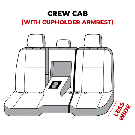 Covercraft 11-24 Dodge Ram Carhartt SeatSaver Custom Second Row Seat Covers - Brown
