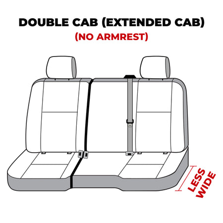 Covercraft 14-18 Chevrolet Silverado Polycotton SeatSaver Custom Second Row Seat Covers - Charcoal