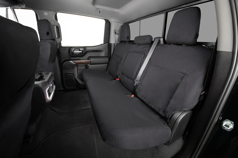 Covercraft 19-20 Ford F150 Polycotton SeatSaver Custom Front Row Seat Covers - Charcoal