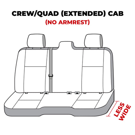 Covercraft 19-24 Dodge Ram Carhartt SeatSaver Custom Second Row Seat Covers - Gravel