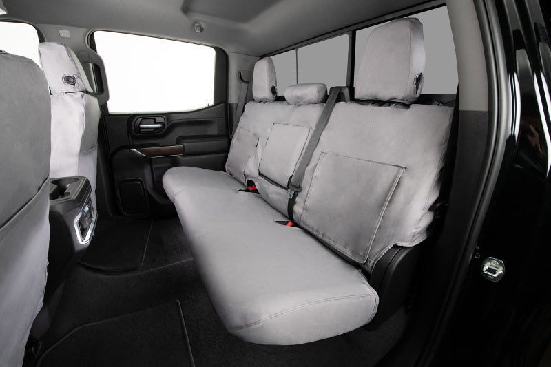 Covercraft 19-24 Ford F-150 Polycotton SeatSaver Custom Second Row Seat Covers - Grey
