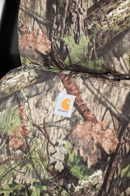 Covercraft 19-24 Ford F-250 Carhartt Camo SeatSaver Custom Second Row Seat Covers - Mossy Oak