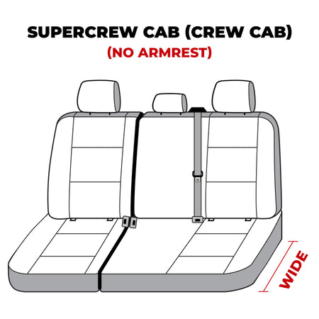 Covercraft 19-24 Ford F-250 Carhartt Camo SeatSaver Custom Second Row Seat Covers - Mossy Oak
