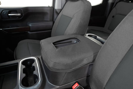 Covercraft 24-25 Ford F250-F550 Endura PrecisionFit Custom Front Row Seat Covers-Silver/Charcoal