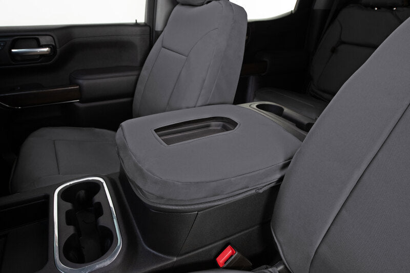 Covercraft 24-25 Ford F250-F550 Endura PrecisionFit Custom Front Row Seat Covers-Silver/Silver