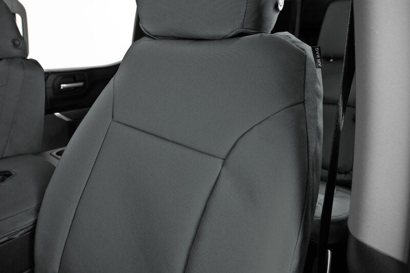 Covercraft 24-25 Ford F250/F550 Endura PrecisionFit Front Row Bucket Seat-Charcoal/Charcoal