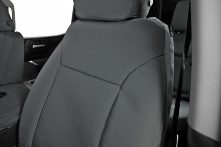Covercraft 24-25 Ford F250/F550 Endura PrecisionFit Front Row Bucket Seat-Charcoal/Charcoal