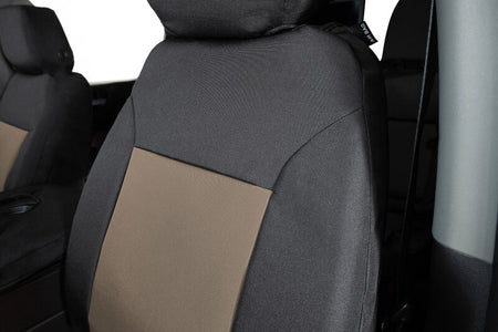 Covercraft 24-25 Ford F250/F550 Endura PrecisionFit Front Row Bucket Seat-Tan/Black