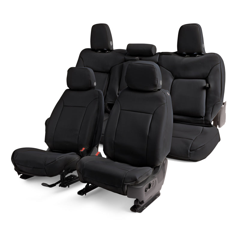 Covercraft 24-25 Ford F250-F550 King Ranch Leatherette PrecisionFit Custom Front Seat Covers - Black