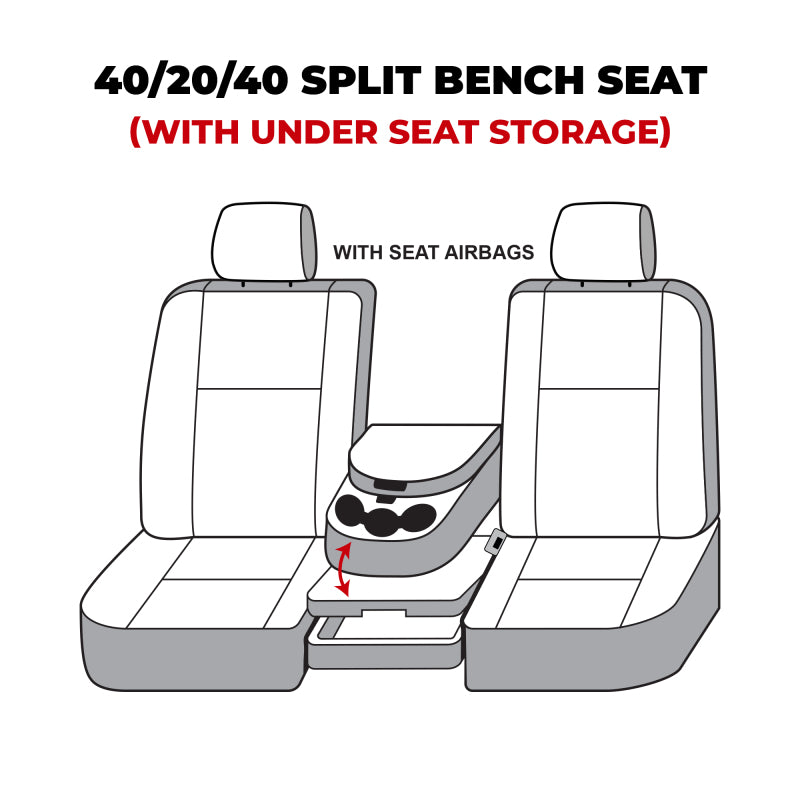 Covercraft Endura Waterproof Polyester SeatSaver Custom Front Row Seat Covers