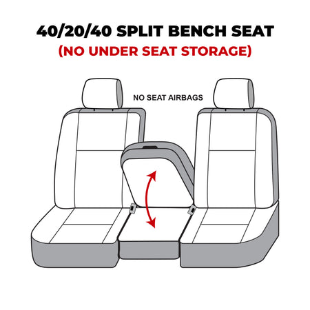 Covercraft Endura Waterproof Polyester SeatSaver Custom Front Row Seat Covers