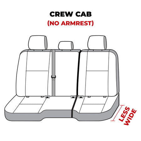 Covercraft Endura Waterproof Polyester SeatSaver Custom Second Row Seat Covers