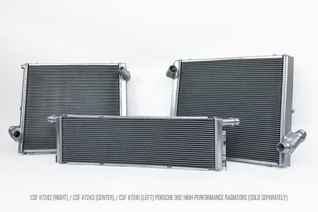 CSF 2019+ 992.1/992.2 Porsche 911(3.0LT Base/T/S/4/4S/GTS/4 GTS) High Performance Aluminum Radiator